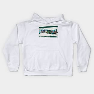 Greetings From Rockwell Kids Hoodie